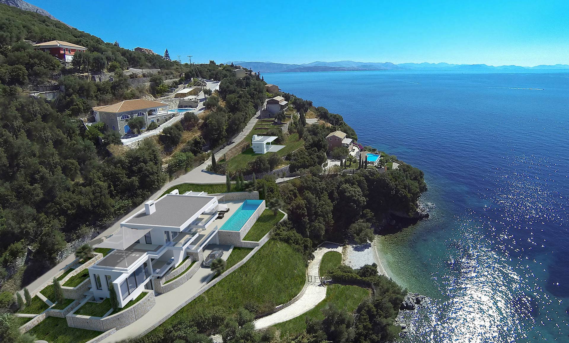 Beachfront Villa Corfu | Villa Rental Corfu
